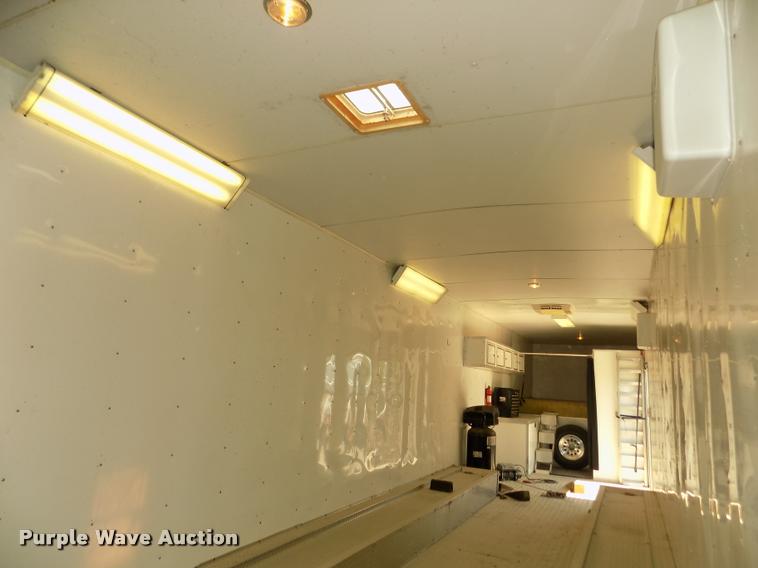 image for item DA0711 2002 Vintage enclosed car trailer