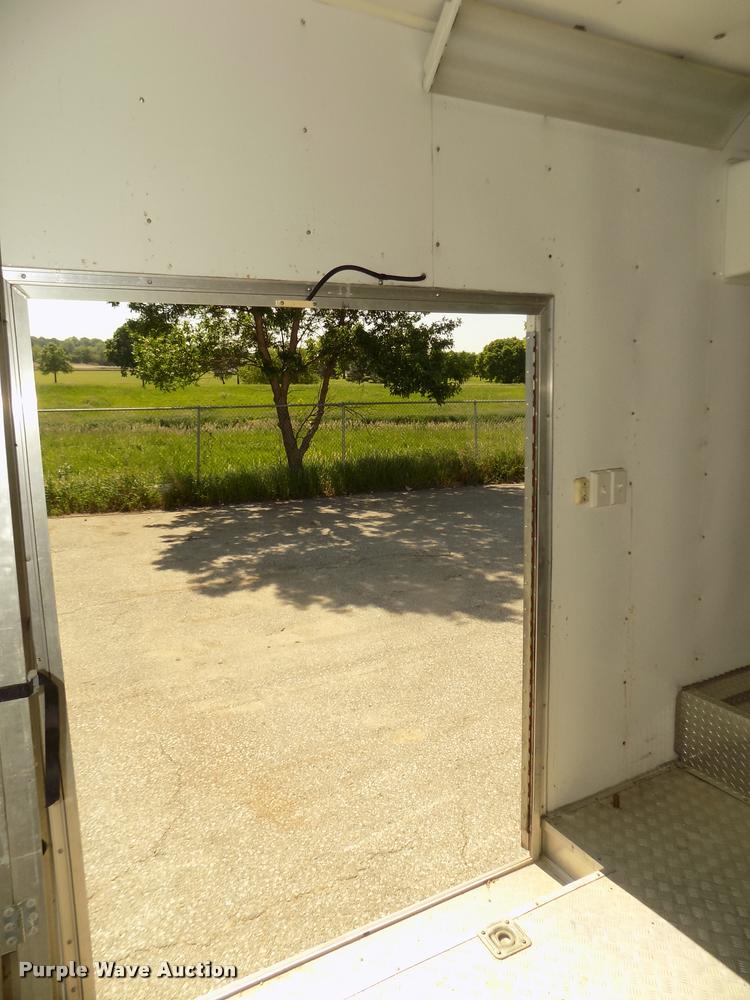 image for item DA0711 2002 Vintage enclosed car trailer