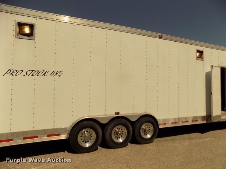 image for item DA0711 2002 Vintage enclosed car trailer