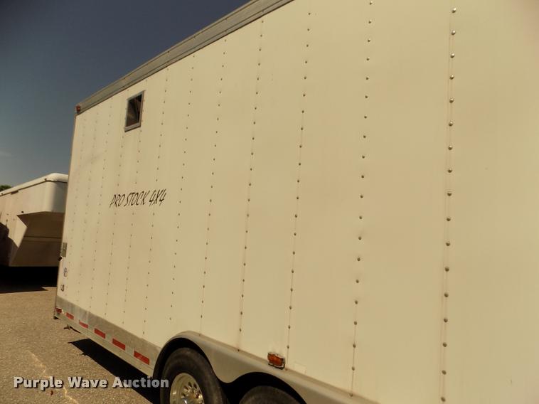 image for item DA0711 2002 Vintage enclosed car trailer