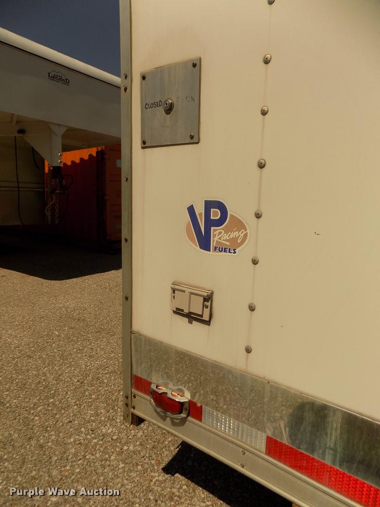 image for item DA0711 2002 Vintage enclosed car trailer