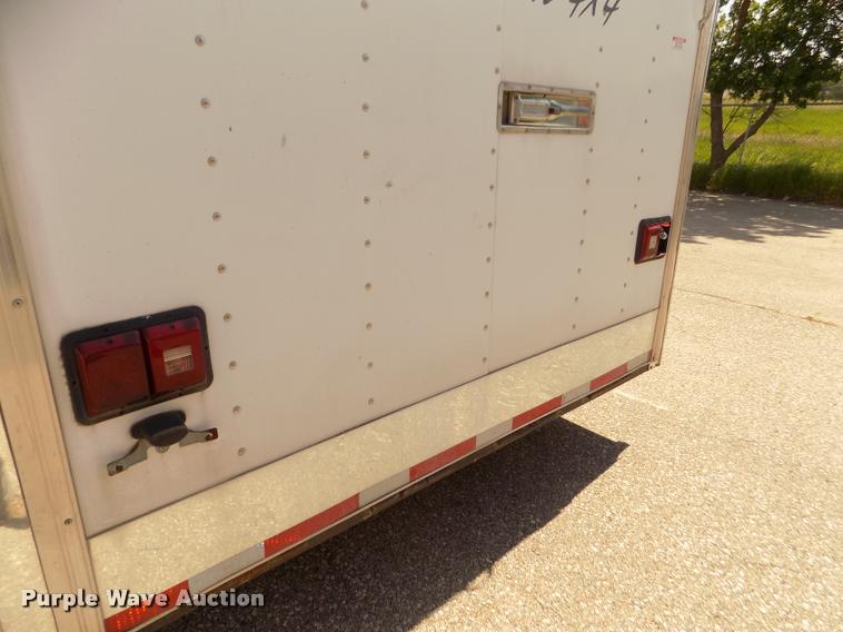 image for item DA0711 2002 Vintage enclosed car trailer