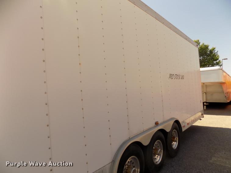 image for item DA0711 2002 Vintage enclosed car trailer