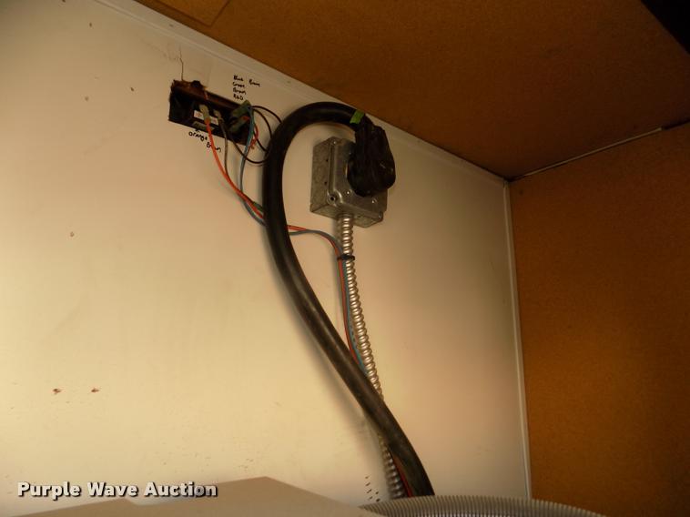 image for item DA0711 2002 Vintage enclosed car trailer