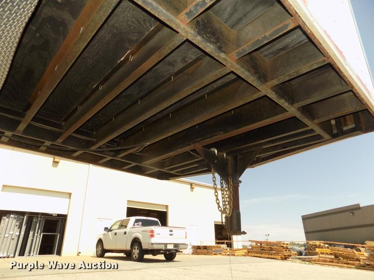 image for item DA0711 2002 Vintage enclosed car trailer