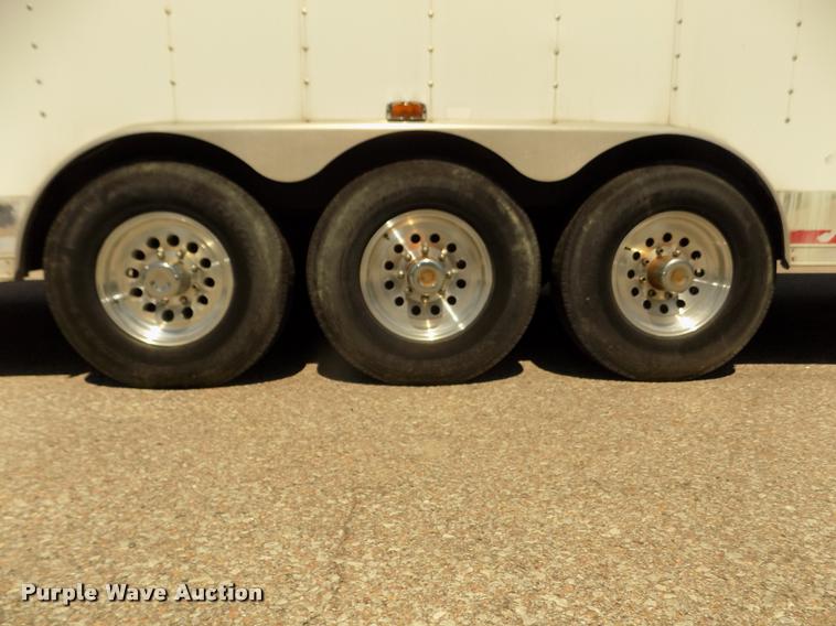 image for item DA0711 2002 Vintage enclosed car trailer