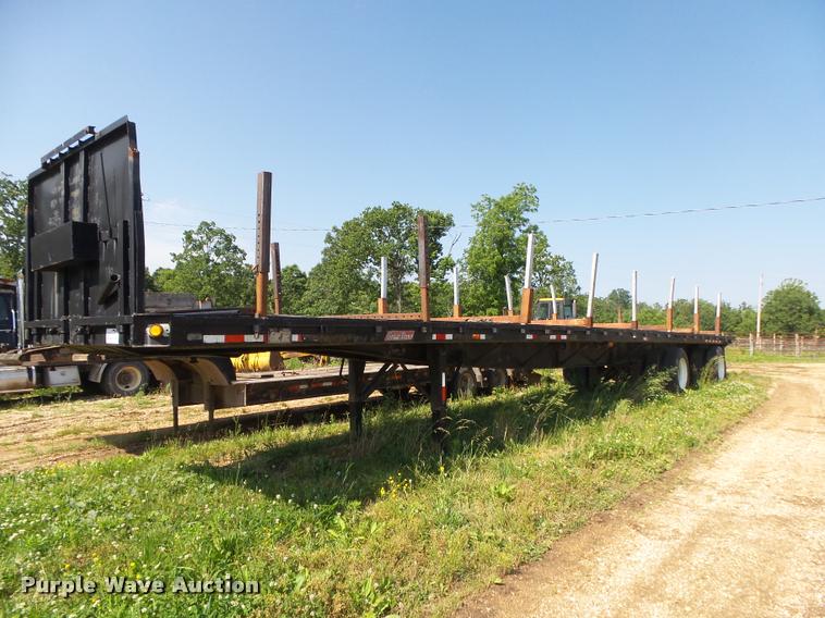 image for item DA2734 1988 Great Dane flatbed trailer