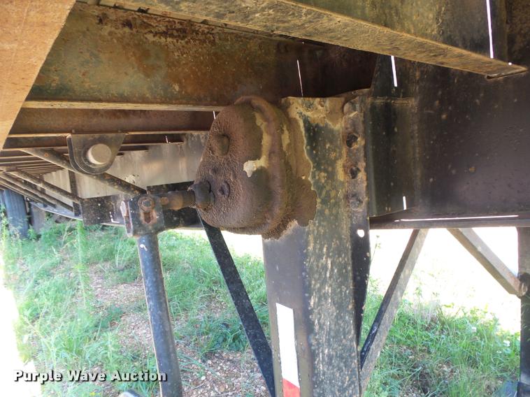 image for item DA2734 1988 Great Dane flatbed trailer