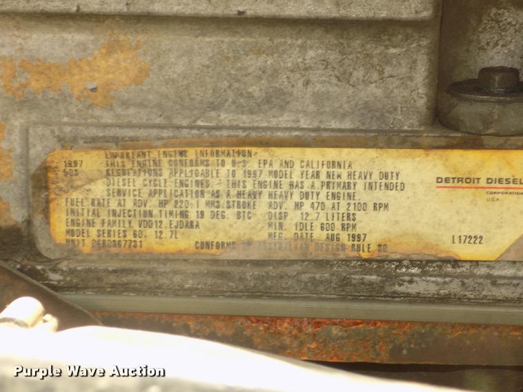 image for item DA3020 1998 Freightliner Century Class semi truck