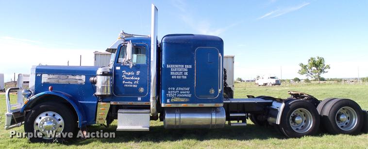 image for item DA6182 1984 Peterbilt 359 semi truck