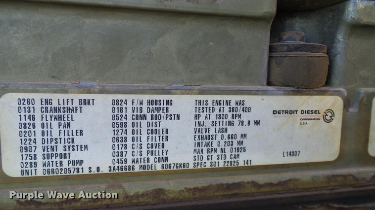 image for item DA6182 1984 Peterbilt 359 semi truck