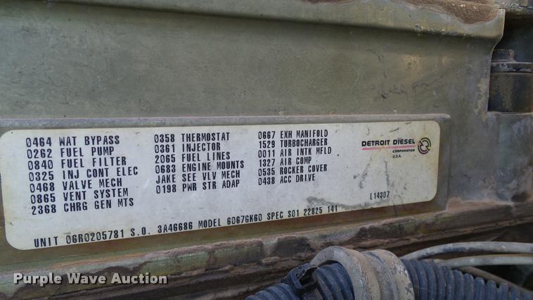 image for item DA6182 1984 Peterbilt 359 semi truck