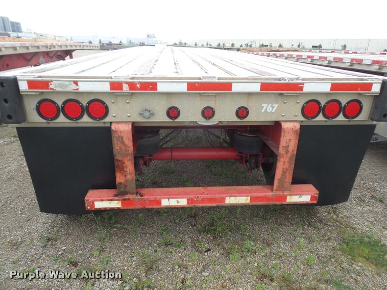 image for item DA6349 2006 Transcraft Eagle NW2 flatbed trailer