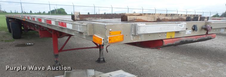 image for item DA6349 2006 Transcraft Eagle NW2 flatbed trailer