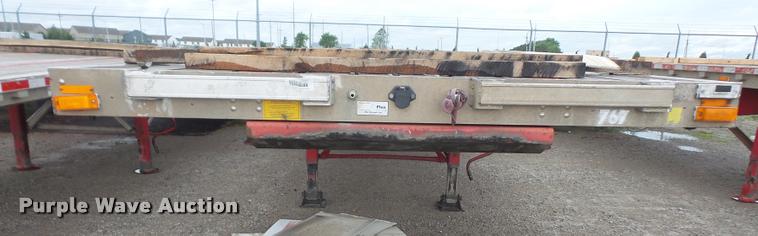 image for item DA6349 2006 Transcraft Eagle NW2 flatbed trailer