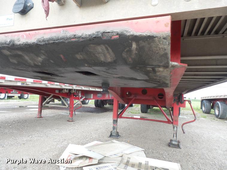 image for item DA6349 2006 Transcraft Eagle NW2 flatbed trailer