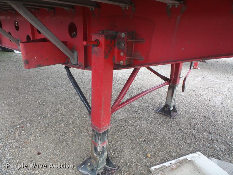 image for item DA6349 2006 Transcraft Eagle NW2 flatbed trailer