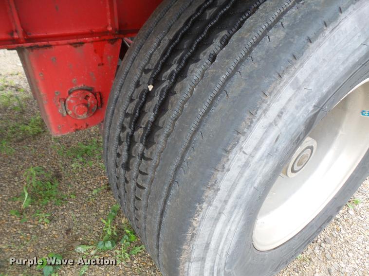 image for item DA6349 2006 Transcraft Eagle NW2 flatbed trailer