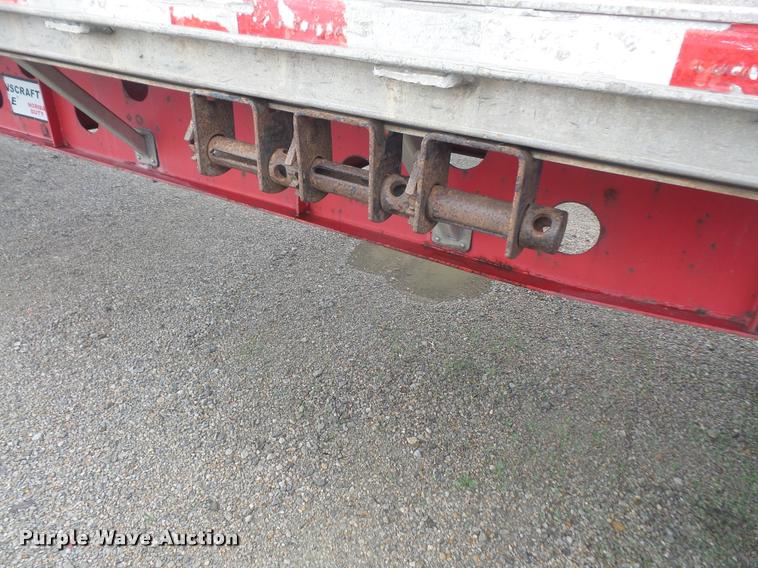 image for item DA6349 2006 Transcraft Eagle NW2 flatbed trailer