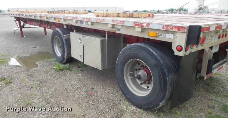 image for item DA6350 2006 Wilson CF-900 flatbed trailer