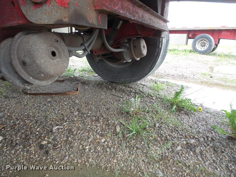 image for item DA6350 2006 Wilson CF-900 flatbed trailer