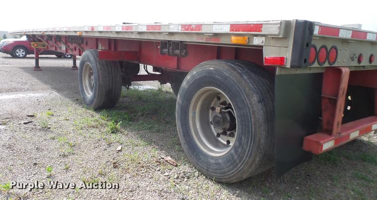 image for item DA6351 2006 Transcraft Eagle NW2 flatbed trailer