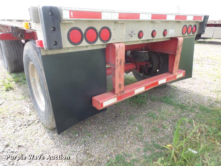 image for item DA6351 2006 Transcraft Eagle NW2 flatbed trailer