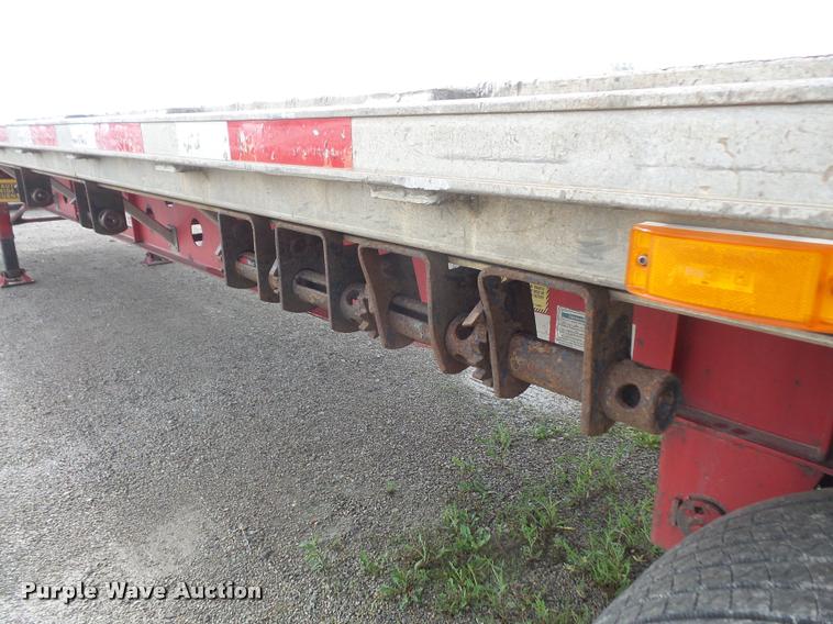 image for item DA6351 2006 Transcraft Eagle NW2 flatbed trailer