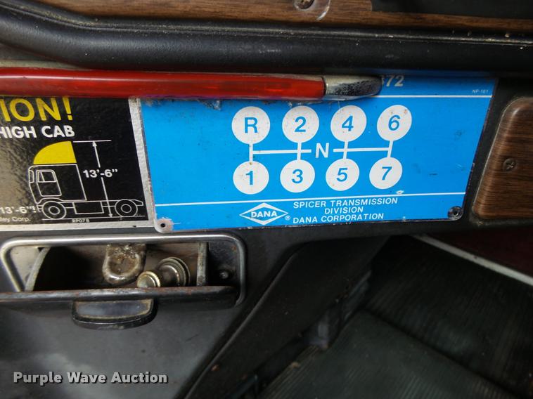 image for item DB1331 1986 Freightliner FLC semi truck