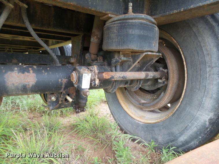 image for item DB2587 1995 Fontaine LFTW-5 flatbed trailer