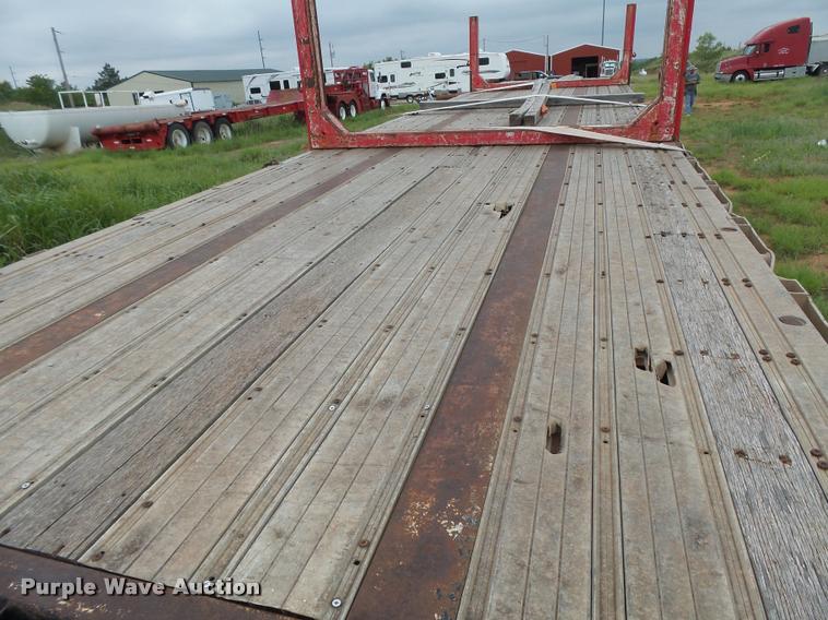 image for item DB2587 1995 Fontaine LFTW-5 flatbed trailer