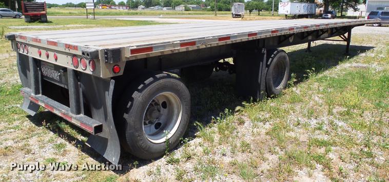 image for item DH9337 2012 Direct Trailer DT48CTWSAW flatbed trailer