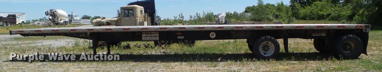 image for item DH9337 2012 Direct Trailer DT48CTWSAW flatbed trailer