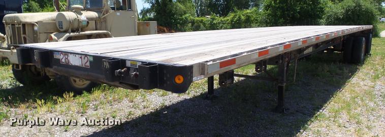 image for item DH9337 2012 Direct Trailer DT48CTWSAW flatbed trailer