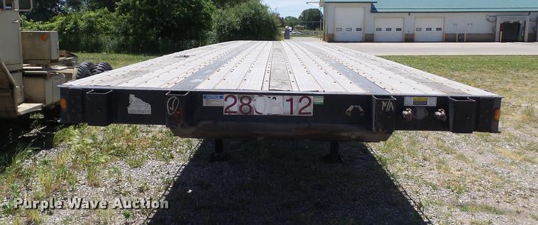 image for item DH9337 2012 Direct Trailer DT48CTWSAW flatbed trailer