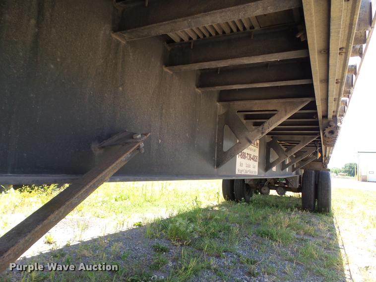 image for item DH9337 2012 Direct Trailer DT48CTWSAW flatbed trailer