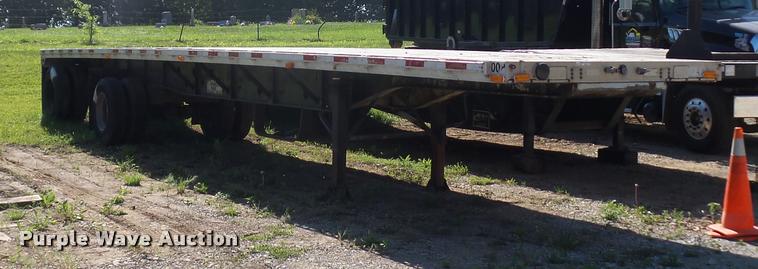 image for item DJ9510 1994 Transcraft flatbed trailer