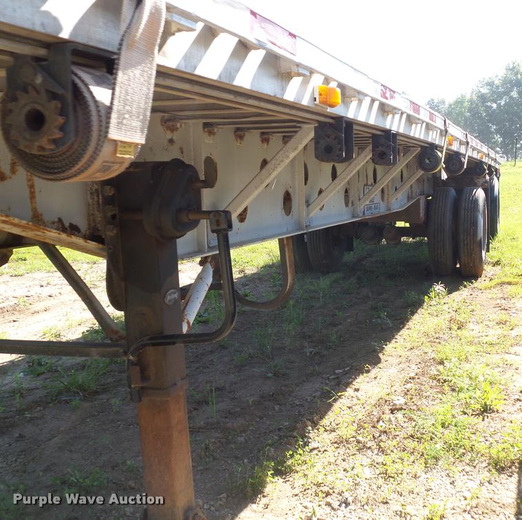 image for item DJ9510 1994 Transcraft flatbed trailer