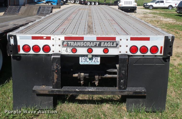 image for item DJ9510 1994 Transcraft flatbed trailer