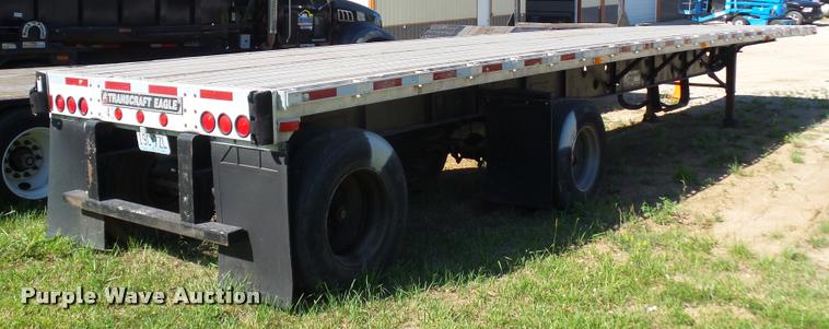 image for item DJ9510 1994 Transcraft flatbed trailer