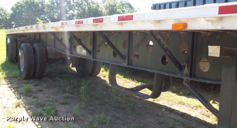 image for item DJ9510 1994 Transcraft flatbed trailer