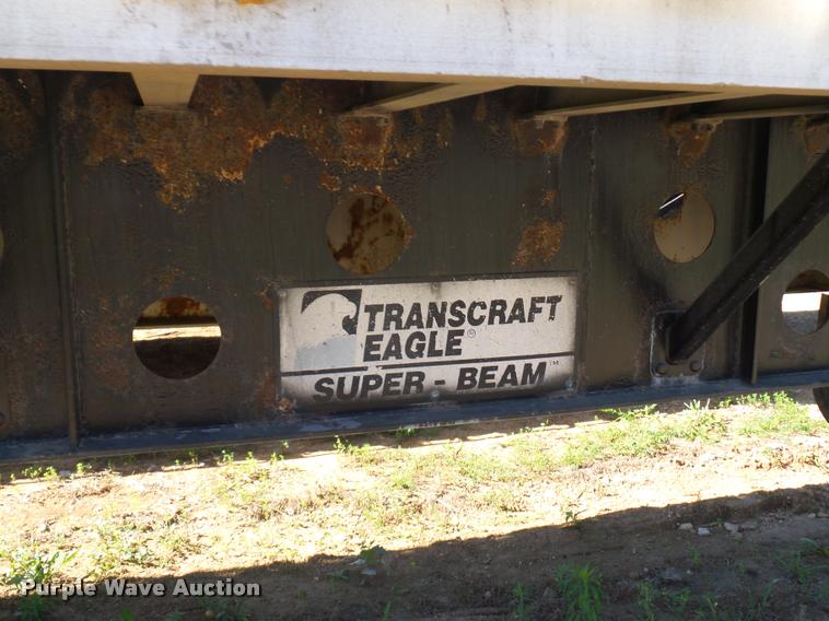 image for item DJ9510 1994 Transcraft flatbed trailer