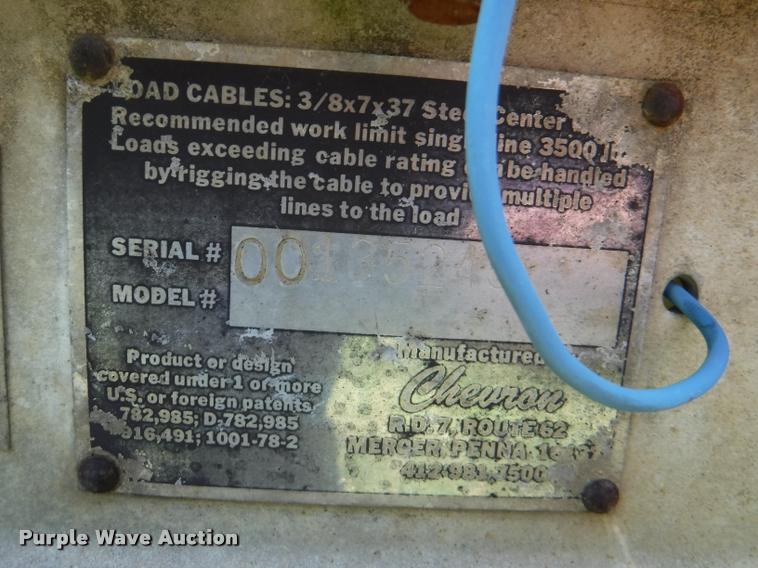 image for item CA9616 Chevron rollback bed