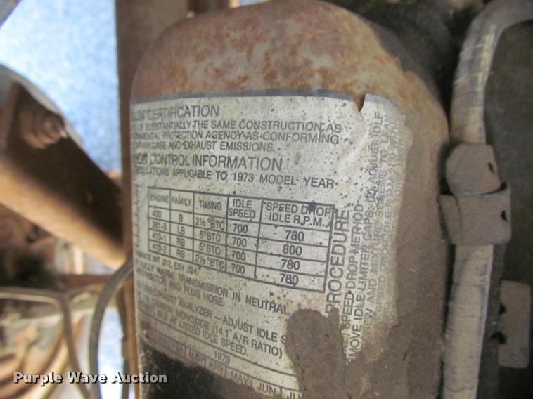 image for item DA1012 1973 Winnebago Brave RV