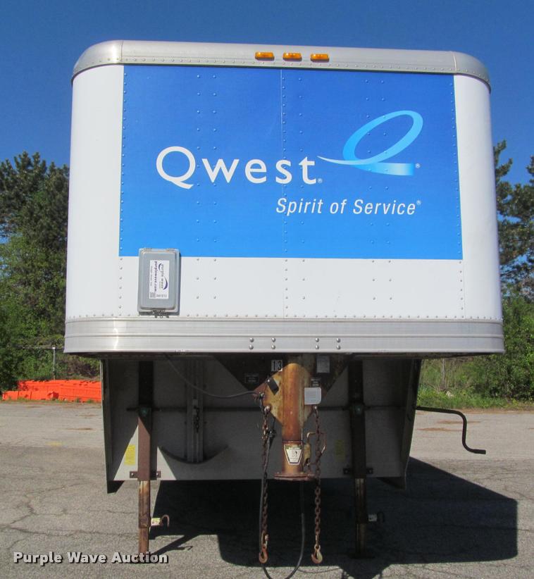 image for item DA1013 1997 Featherlite 4930 enclosed cargo trailer