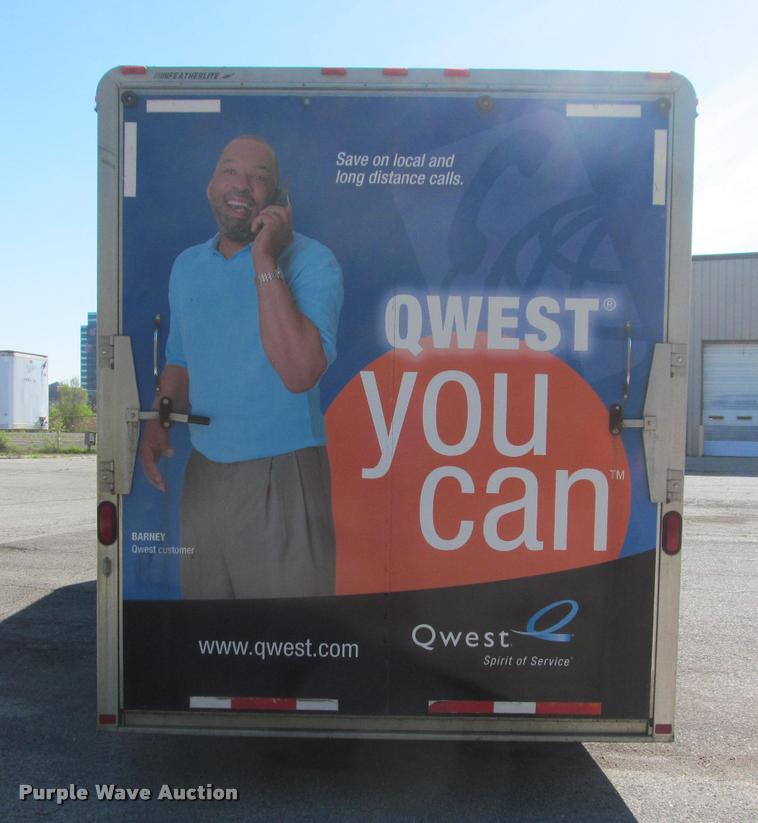 image for item DA1013 1997 Featherlite 4930 enclosed cargo trailer