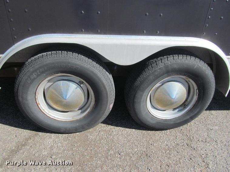 image for item DA1013 1997 Featherlite 4930 enclosed cargo trailer