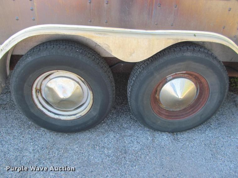 image for item DA1013 1997 Featherlite 4930 enclosed cargo trailer