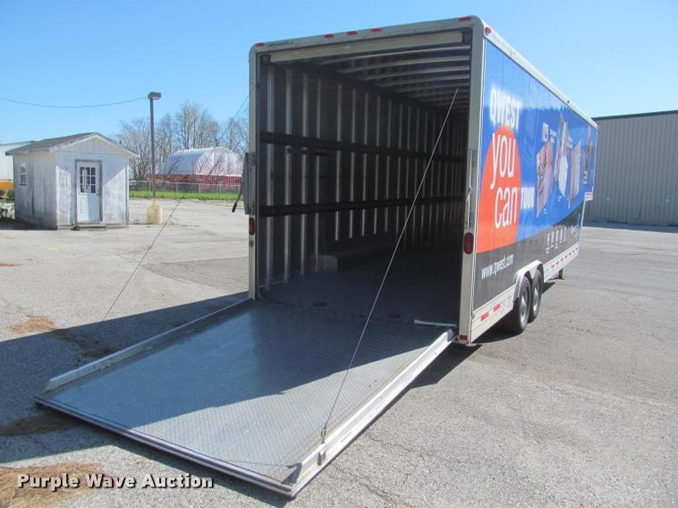image for item DA1013 1997 Featherlite 4930 enclosed cargo trailer
