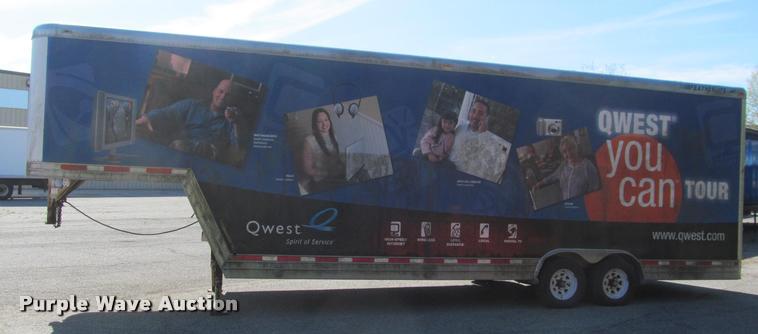 image for item DA1014 1997 Featherlite 4930 enclosed cargo trailer